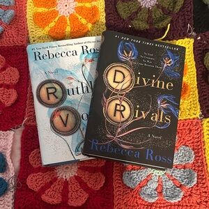 Rebecca Ross Hardcover Book Set - Divine Rivals & Ruthless Vows - FULL DUOLOGY